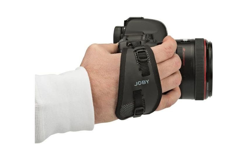 JOBY UltraFit Hand Strap with UltraPlate hand grip camera strap