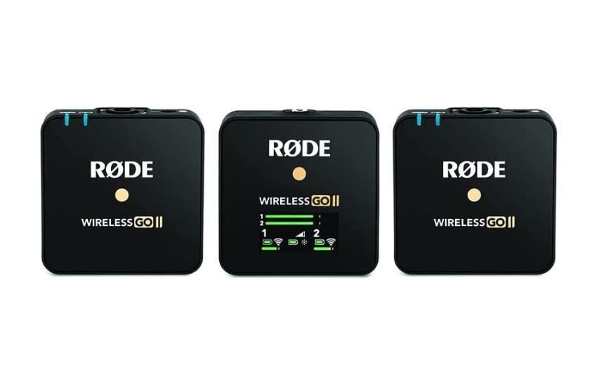 Rode Wireless GO II action camera microphone attachment