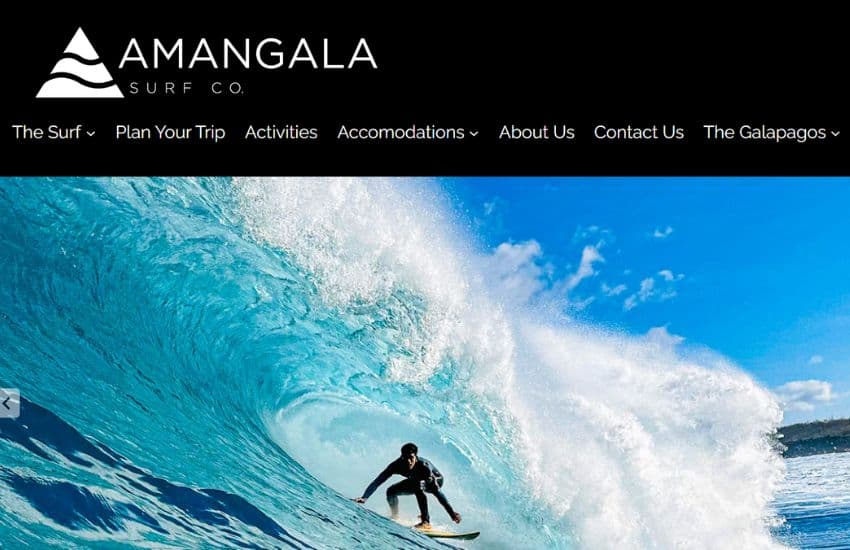 amangala surfschool ecuador