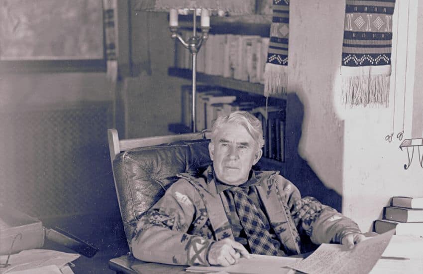 Zane Grey author of Western novels