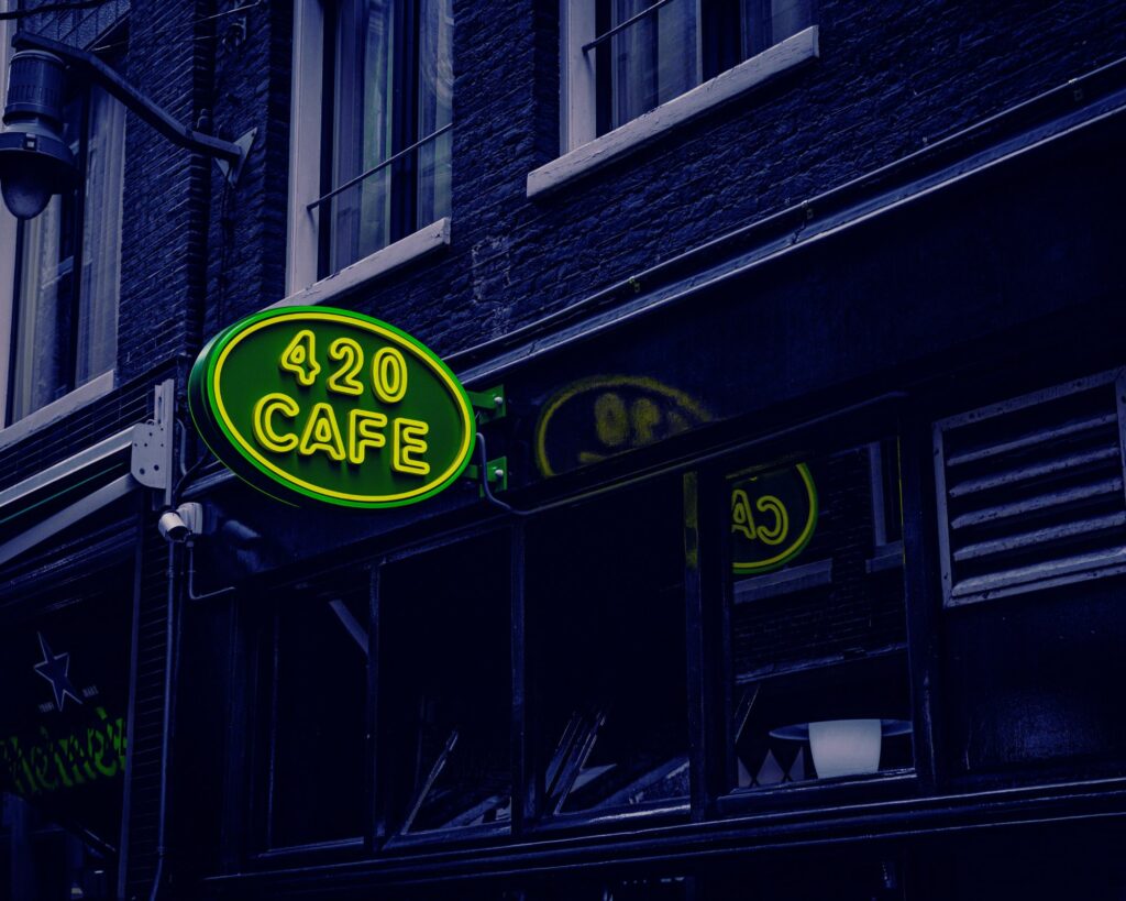 Cannabis Café in Amsterdam