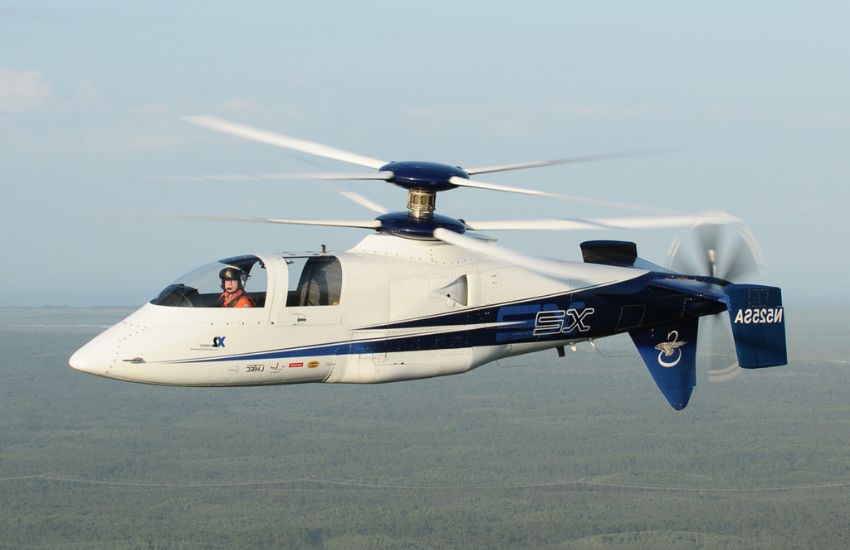 Sikorsky X2 fast helicopter