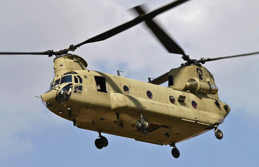 Boeing CH-47 Chinook helicopter