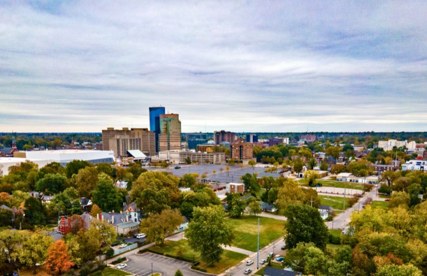 Kentucky Lexington city view