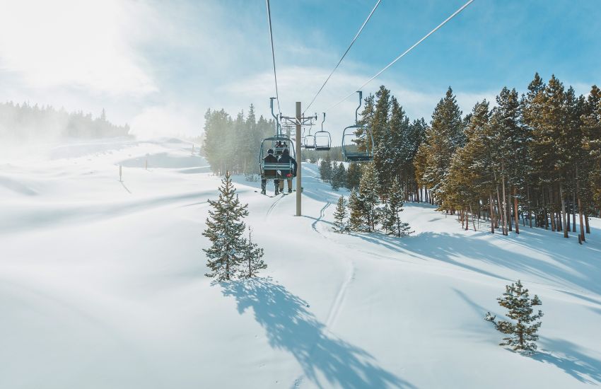 colorado skiing ski lift